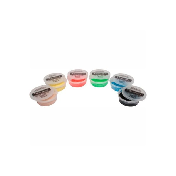 TheraPutty Antimicrobial Exercise Putty, 4 oz., Assorted Colors, Set Of 6